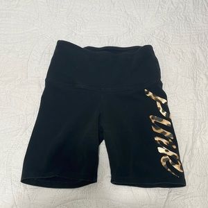 Pink Cheetah Yoga Shorts